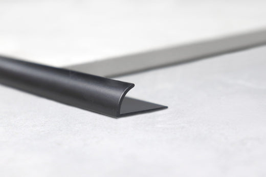 BAT-Angle Round-6mm-Aluminium-Black-3 m Length