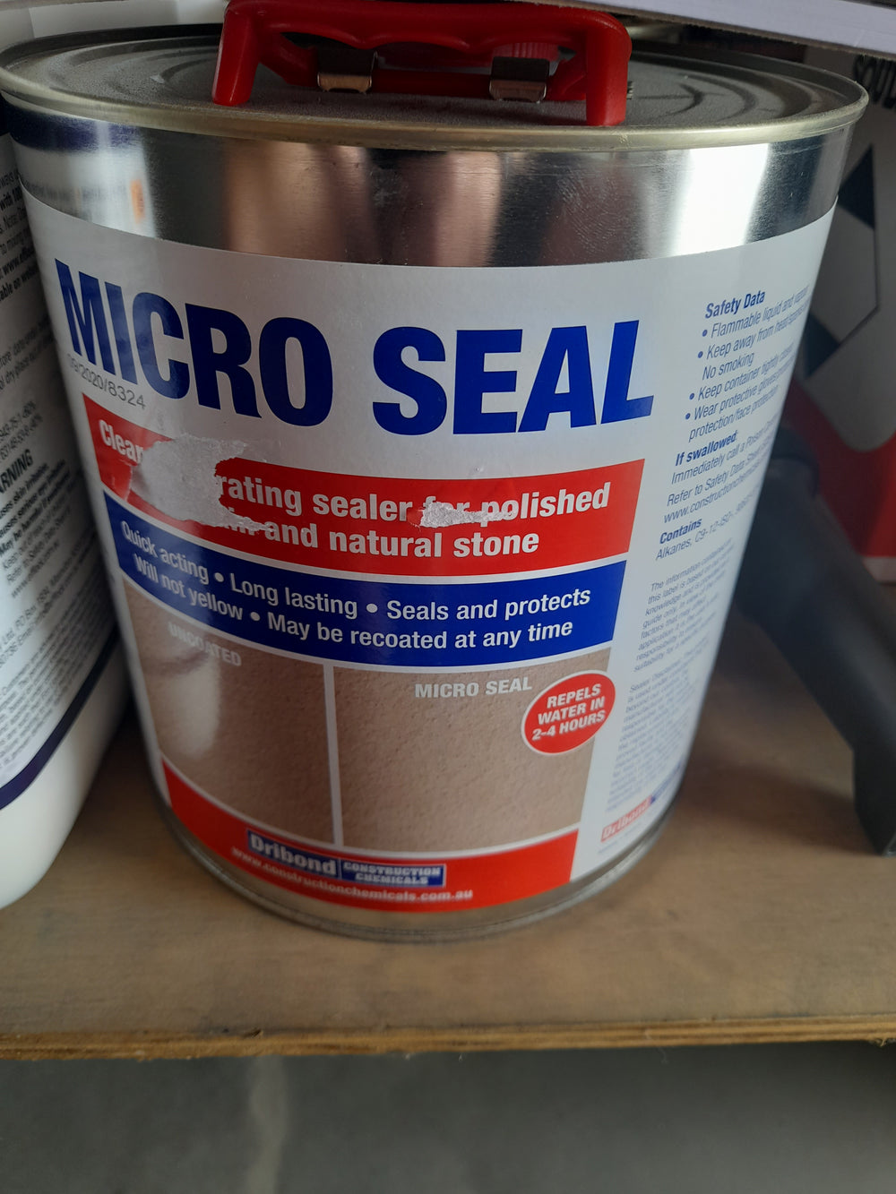 Construction Chemicals (Dribond)-Micro Seal-Clear-4 Ltr Can