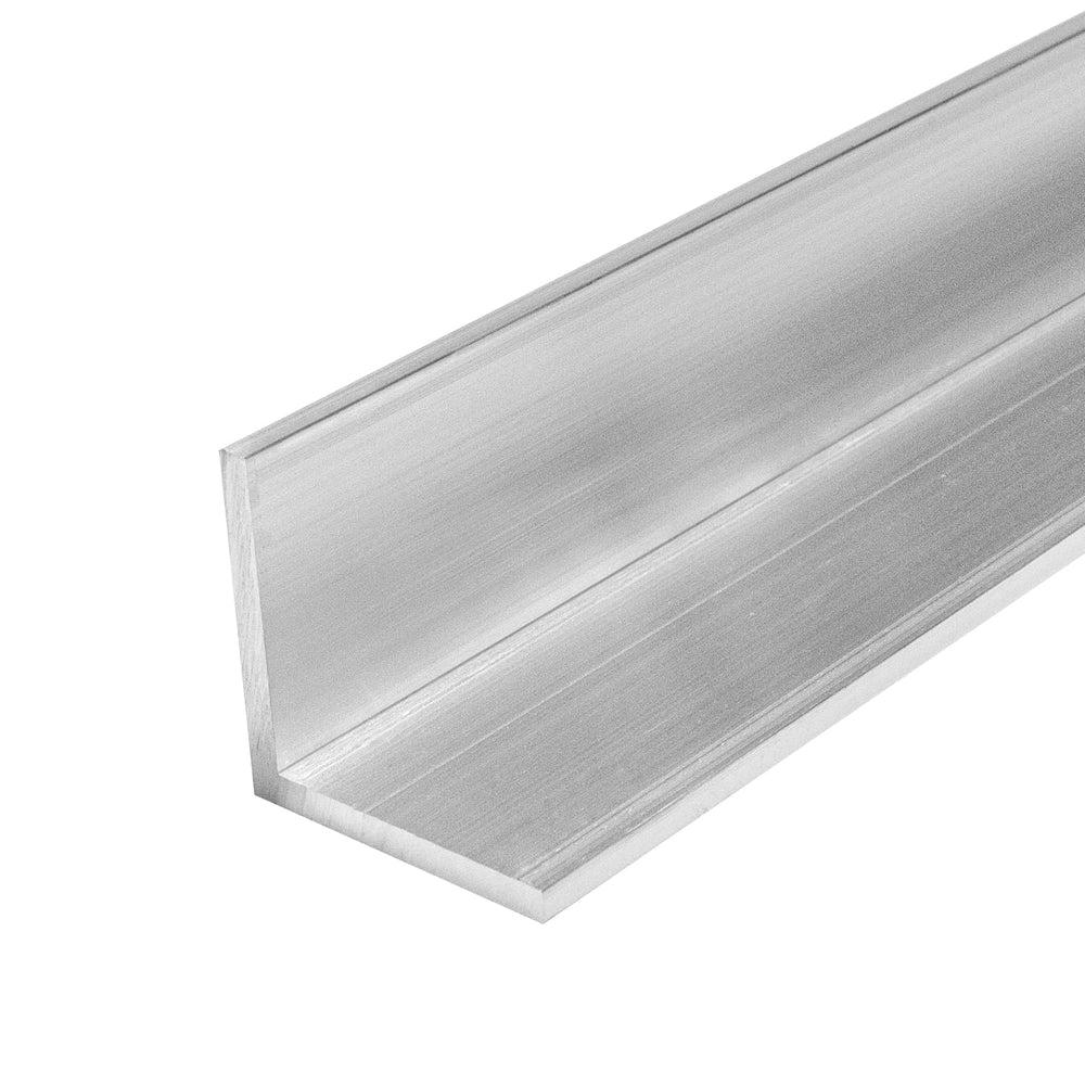 BAT-Waterstop Angle-40mmx50mmx1.6mm-Aluminium-Bright Silver-3 m Length