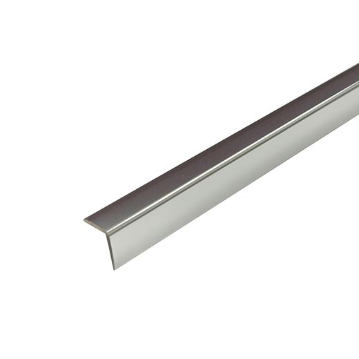 DTA-Retro Fit L Shape Trim -10mm-Aluminium-Bright Silver-3 m Length