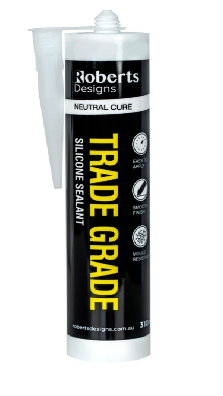Roberts-Trade Grade Sealant -Off White-300 ml Cartridge