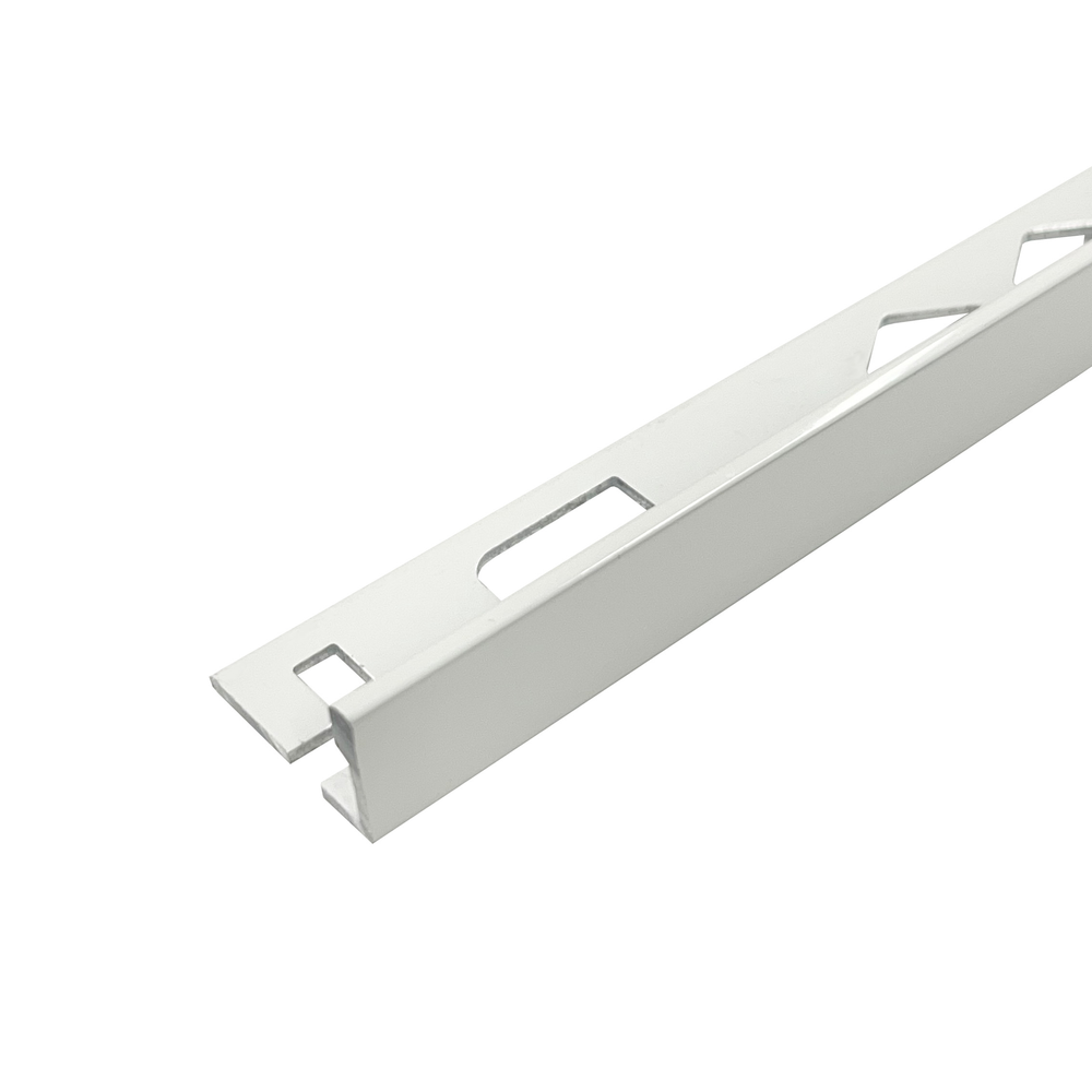 DTA-L Shape Angle-8mm-Aluminium-Gloss White-3 m Length