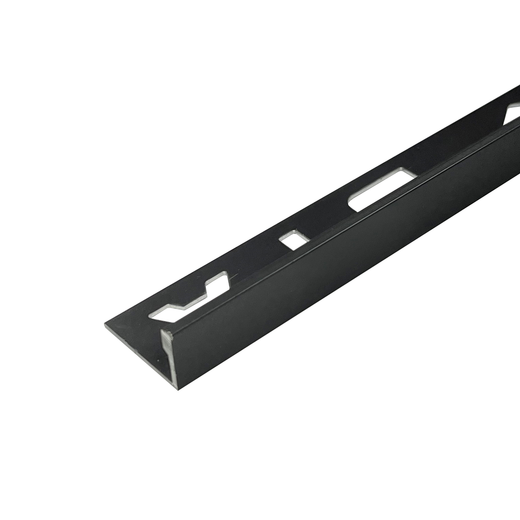 DTA-L Shape Angle-18mm-Aluminium-Matt Black-3 m Length