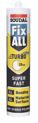 Soudal-Fix ALL Turbo-White-290 ml Cartridge