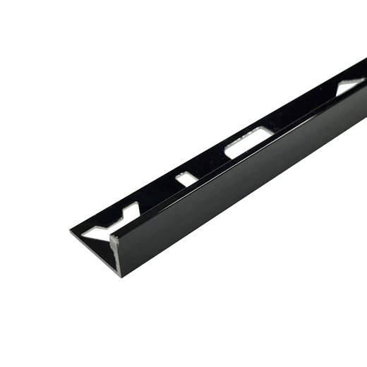 DTA-L Shape Angle-8mm-Aluminium-Gloss Black-3 m Length