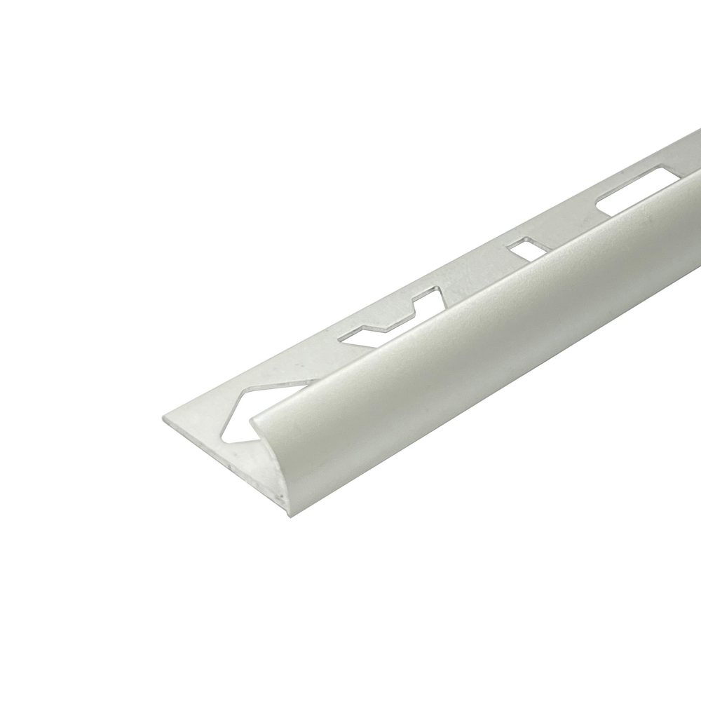 DTA-Angle Round-10mm-Aluminium-Matt Silver-3 m Length