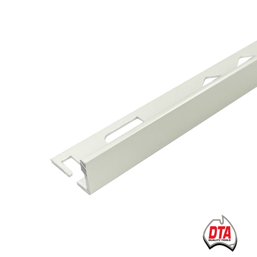 DTA-L Shape Angle-10mm-Aluminium-Matt White-3 m Length