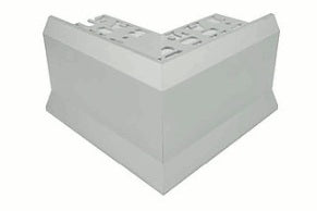 BAT-Corner Piece Balcony Trim External Weep-10mm-Aluminium-Matt Silver-Each