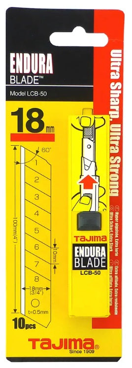 Tajima-Blade Snap -Size:18mm-Pack of 10