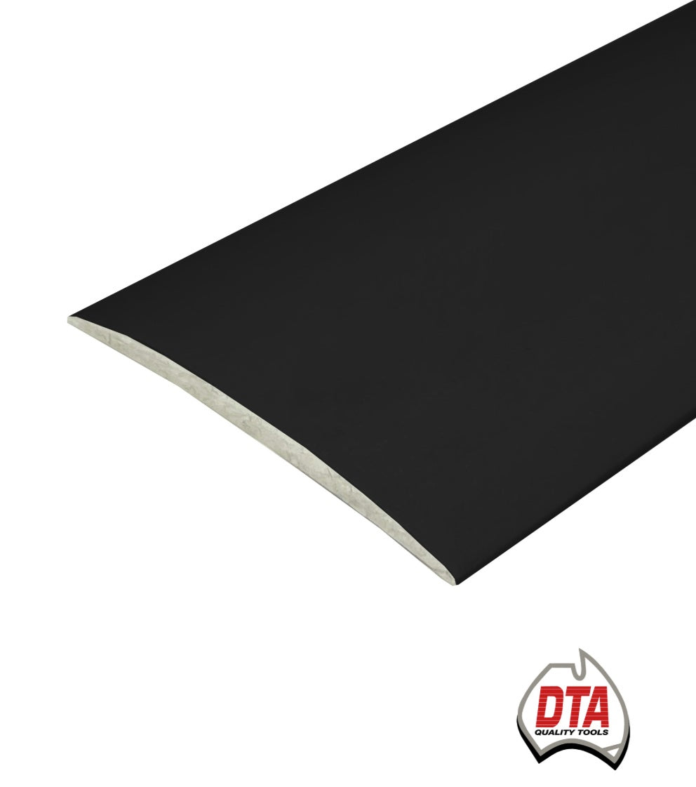 DTA-Cover Strip-50mm-Aluminium-Black-3.6 m Length