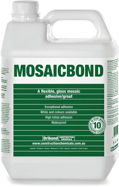 Construction Chemicals (Dribond)-Mosaicbond-5 Ltr Container