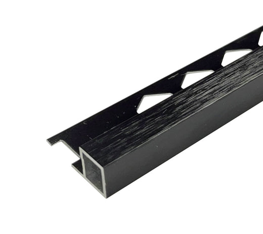 DTA-Box Trim-12mm-Aluminium-Brushed Black-3 m Length