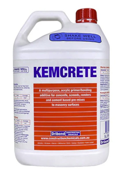 Construction Chemicals (Dribond)-Kemcrete-5 Ltr Container