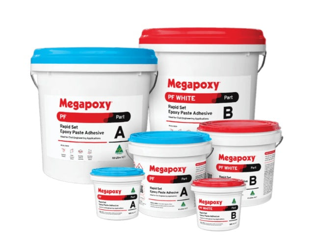 Megapoxy-PF Adhesive Paste-White-1 Ltr Bucket