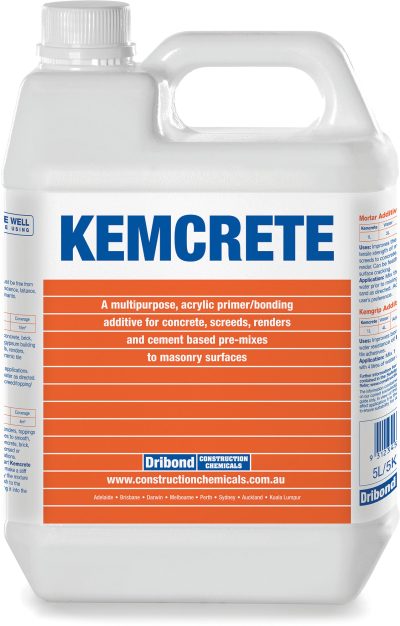 Construction Chemicals (Dribond)-Kemcrete-1 Ltr Container