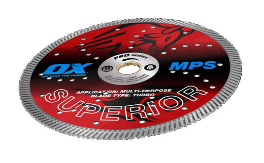 OX-Saw Blade Pro MPS GP Turbo-Diamond-Diameter:200mm-Each