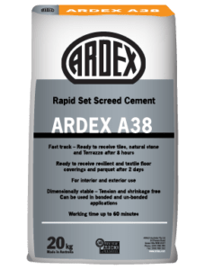 Ardex-A38 Engineered Screed-20 kg Bag