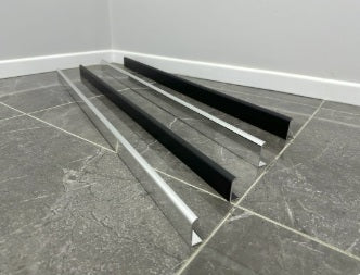Streamline-Door Sill-40x3000mm-Aluminium-Matt Black-Each
