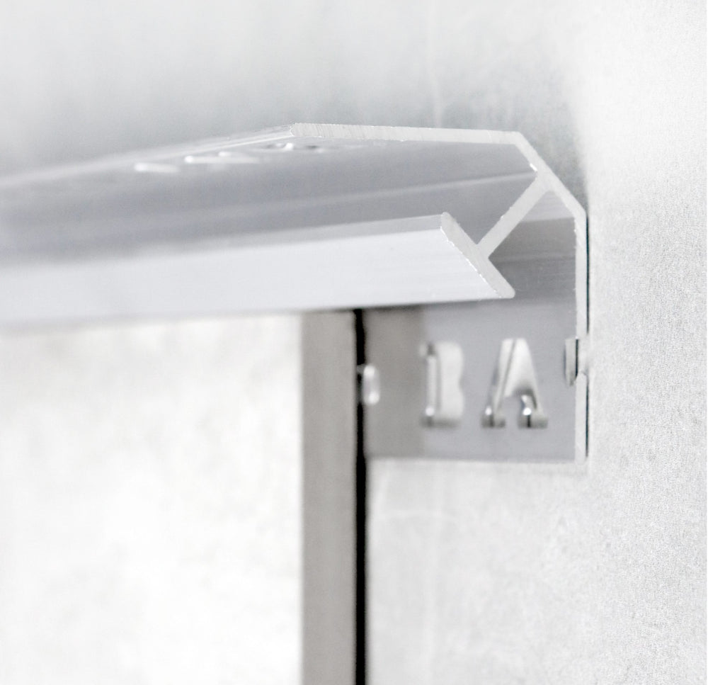 BAT-Internal Corner-10mm-Aluminium-Matt Silver-3 m Length