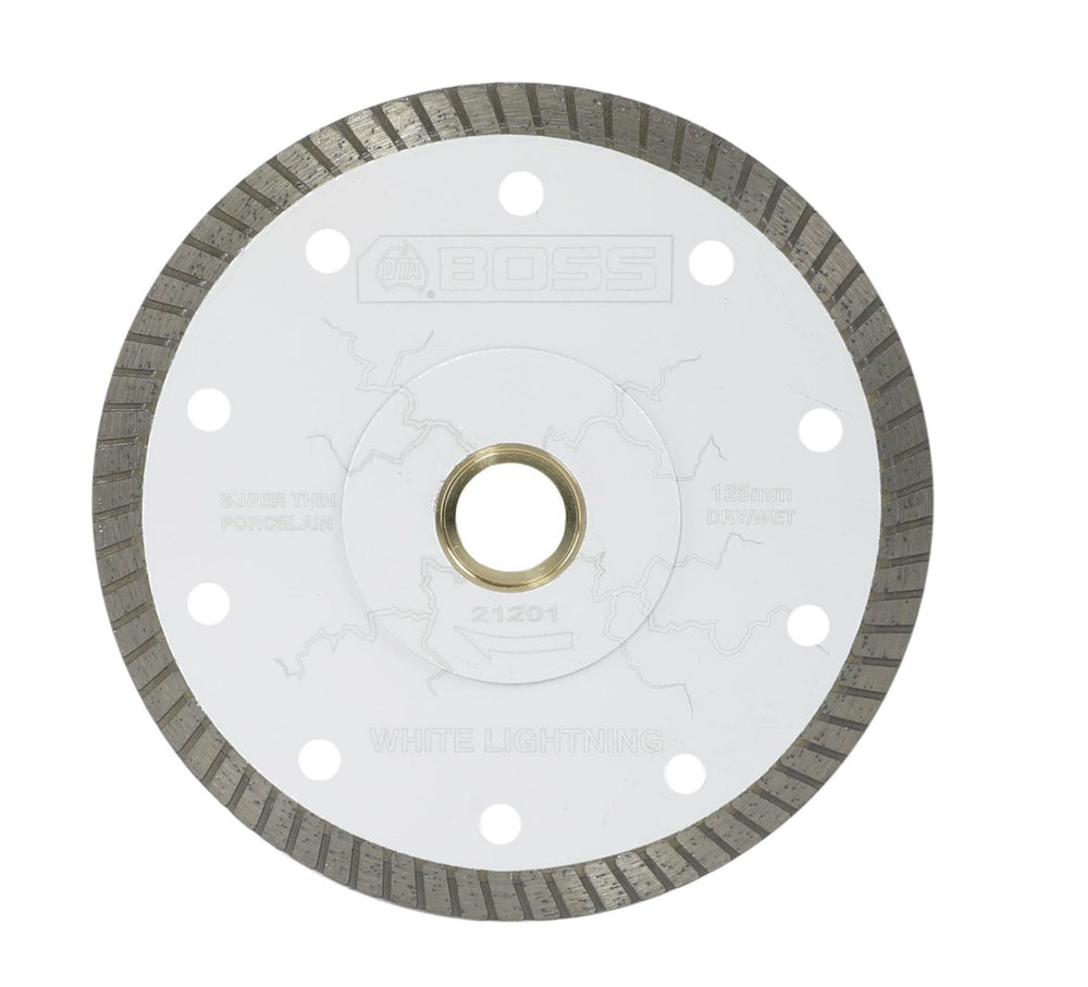 DTA-Saw Blade White Lightning-Diamond-White-Diameter:125mm-Each