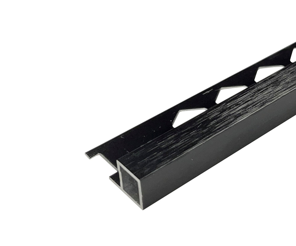 DTA-Box Trim-12mm-Aluminium-Black-3 m Length