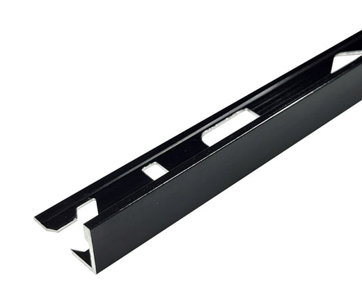 DTA-L Shape Angle-6mm-Aluminium-Brushed Black-3 m Length