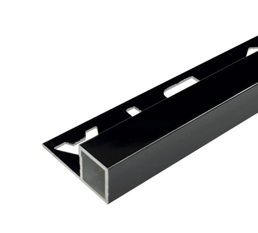 DTA-Box Trim-8mm-Aluminium-Gloss Black-3 m Length