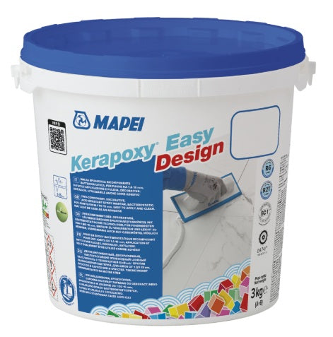 Mapei-Kerapoxy Easy Design-Cherry Red-3 kg Bucket