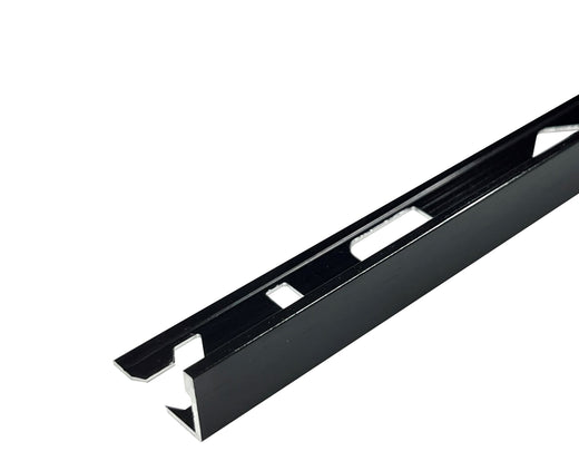 DTA-L Shape Angle-10mm-Aluminium-Brushed Black-3 m Length
