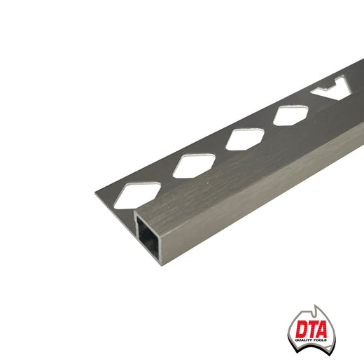DTA-Box Trim-10mm-Aluminium-Brushed Nickel-3 m Length