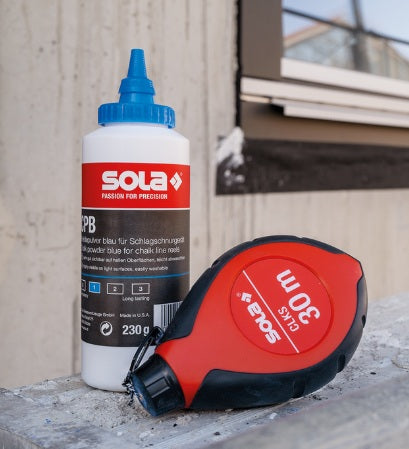 Sola-Chalk Line 30m - Crank Gear Ratio 6:1-Each