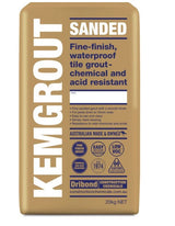 Construction Chemicals (Dribond)-Kemgrout Sanded -Mid Grey-20 kg Bag