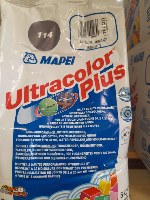 Mapei-Ultracolor Plus-Anthracite114-5 kg Bag