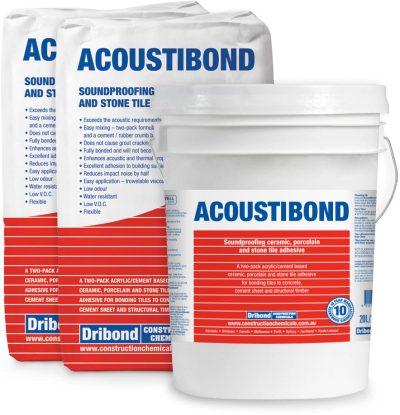Construction Chemicals (Dribond)-Acoustibond-Kit