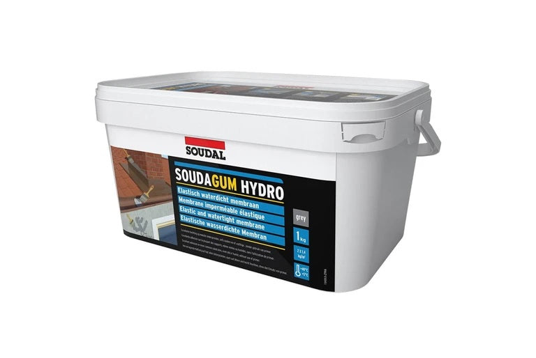 Soudal-Soudagum Hydro-Grey-1 kg Bucket