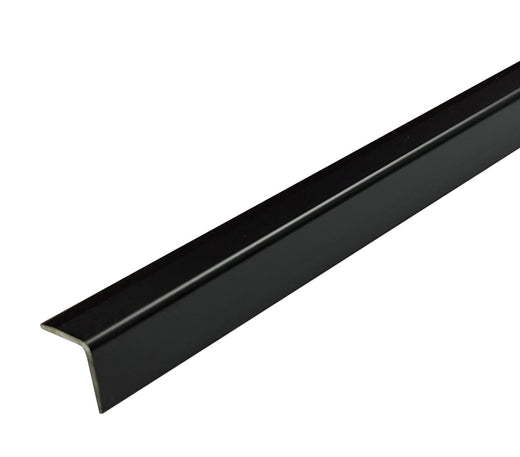 DTA-Retro Fit L Shape Trim -10mm-Aluminium-Matt Black-3 m Length