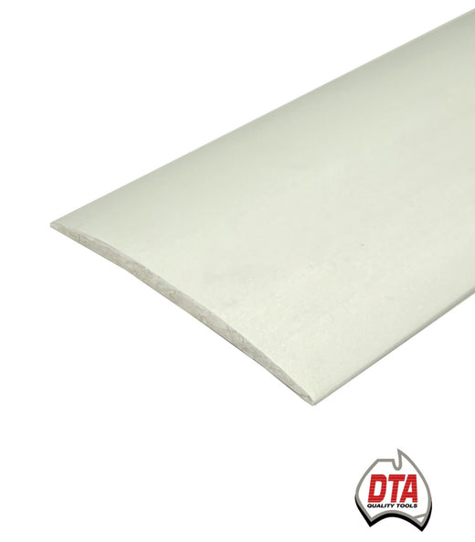 DTA-Cover Strip-50mm-Aluminium-Matt Silver-3.6 m Length