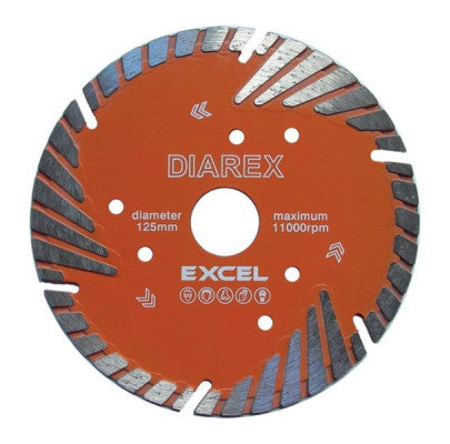 Diarex-Saw Blade Excel-Diamond-Diameter:125mm-Each