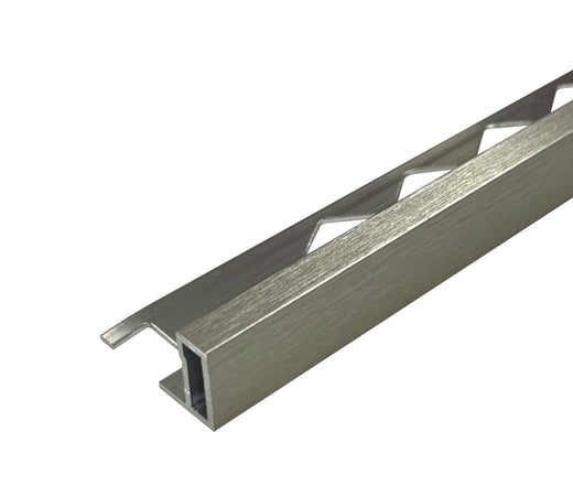 DTA-Contempo Edge-8mm-Aluminium-Brushed-3 m Length