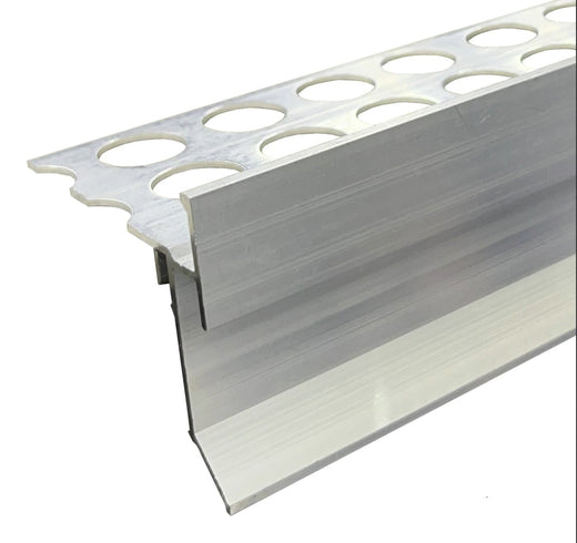 DTA-Balcony Trim Weep-12mm-Aluminium-Aluminium-3 m Length