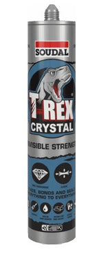 Soudal-T-REX Crystal-Clear-290 ml Cartridge