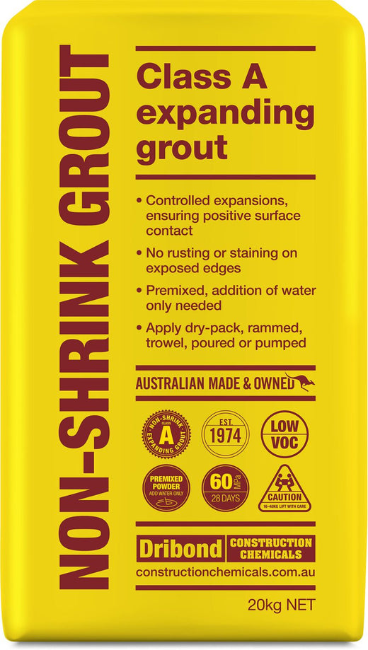 Construction Chemicals (Dribond)-Non-Shrink Grout-20 kg Bag