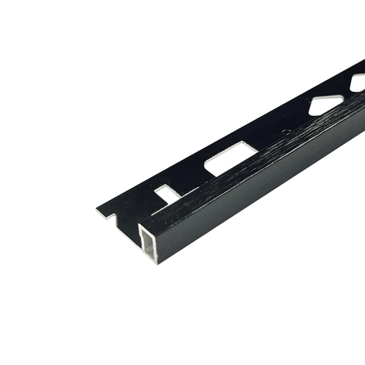 DTA-Contempo Edge-12mm-Aluminium-Black-3 m Length