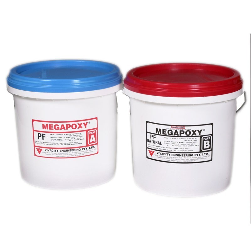 Megapoxy-PF Adhesive Paste-White-20 Ltr Bucket