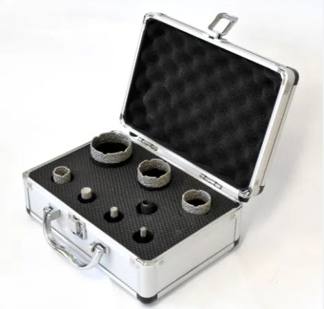 Otec-Core Bit Set-Size:6mm 8mm 12mm 29mm 32mm 38mm 50mm-Box of 7