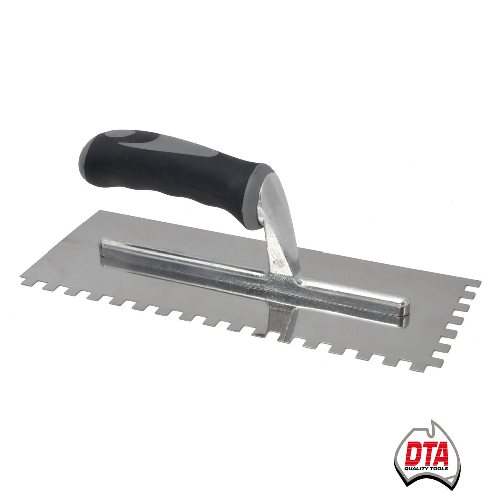 DTA-Notch Trowel-Stainless Steel-Size:8mm-Each