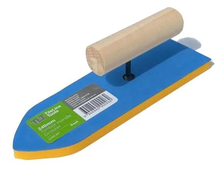 Amark-Pointed Rubber Grouter - Timber handle-Each