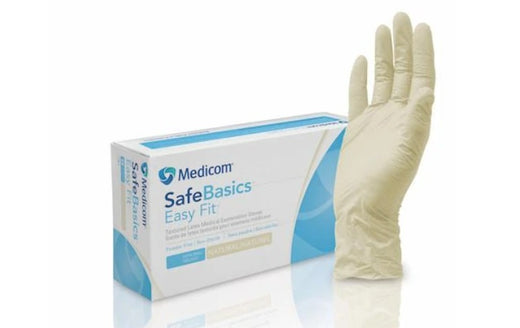 Medicorn-Gloves-Size:Large Latex-Box of 100