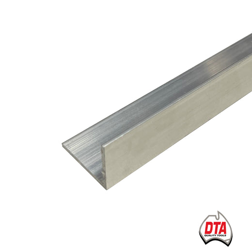 DTA-Waterstop Angle-50mmx25mmx3mm-Aluminium-Plain-3 m Length