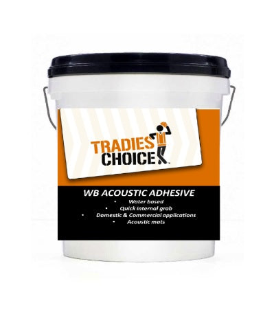 SAS-Tradies Choice WB Acoustic Adhesive-15 Ltr Pack